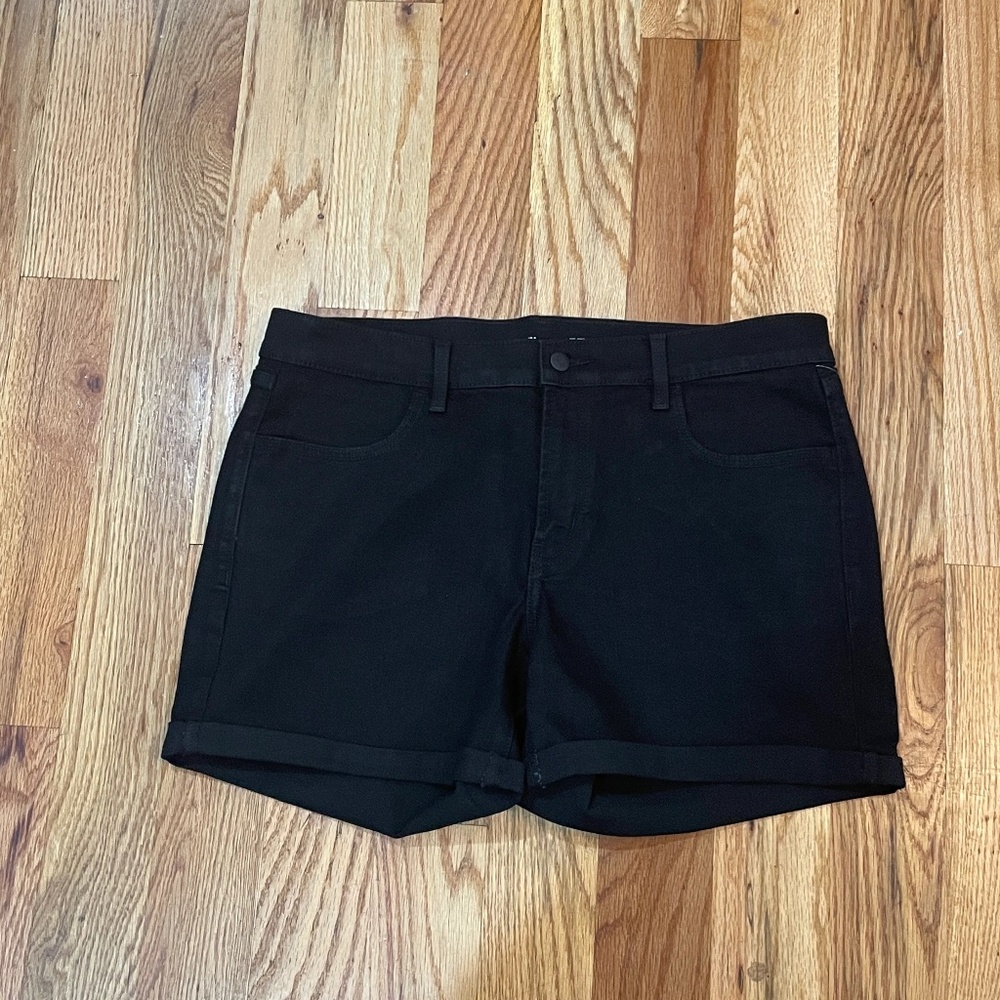 NEW Old Navy Mid-Rise Wow Black-Wash Jean Shorts  Women  5"  inseam SIZE  8 - Picture 14 of 17
